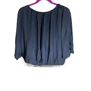 ALICE & OLIVIA SCOOP NECK BLOUSE